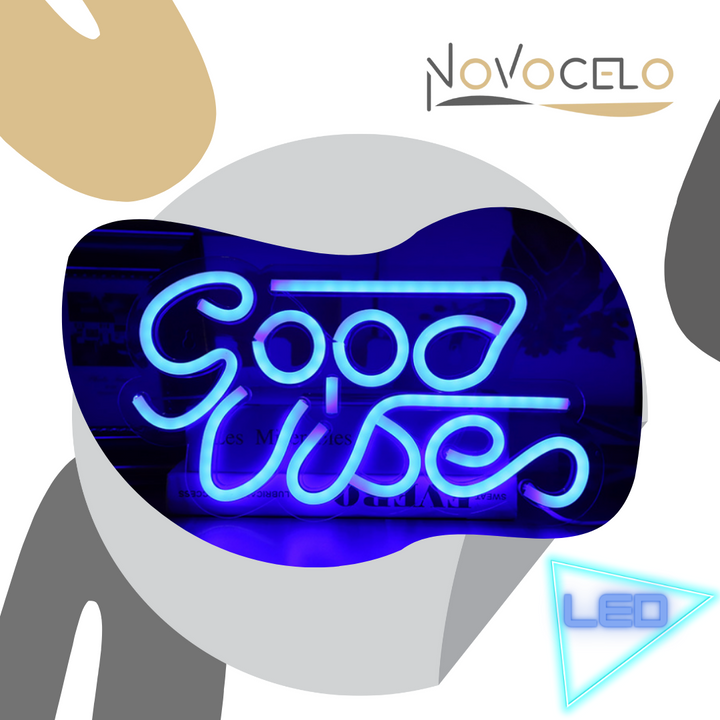 Neon Licht Good Vibes - NOVOCELO